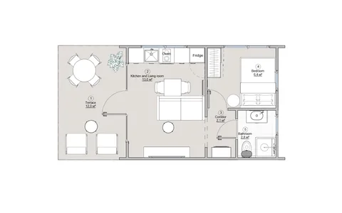 Aurora · Floor plan 1