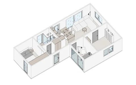 Horizon · 3D View 2
